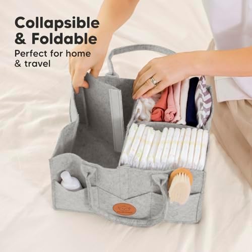 KeaBabies Baby Diaper Caddy Organizer - Image 5