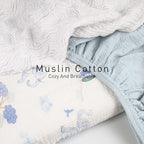 Gllquen Baby Muslin Bassinet Sheets 3pk, Soft Cotton Baby Sheet 33x17 - Image 3