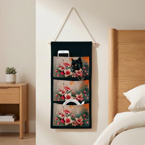 IAXIC Canvas Wall Hanging Organizer - Image 2