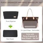 Doxo Purse Organizer Insert for Handbags & Base Shaper 2pc Set, Felt Neverfull - Image 3