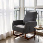 Nursery Rocking Chair Cover, Modern Glider Chair Cover - Image 2