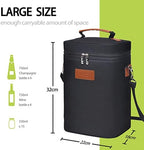Tirrinia 4 Bottle Wine Tote Carrier - Image 4