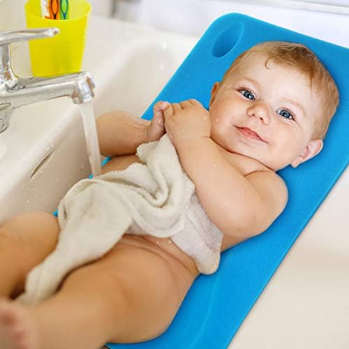 Baby Bath Sponge Soft Infant Bath Mat Newborn Cushion - Image 3