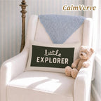 Boys Room Camping Decor Camp 12x20 Pillow Cover - Image 2