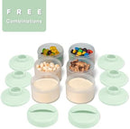 Termichy Stackable Formula Dispenser Portable: Milk Powder Container to go - Image 3