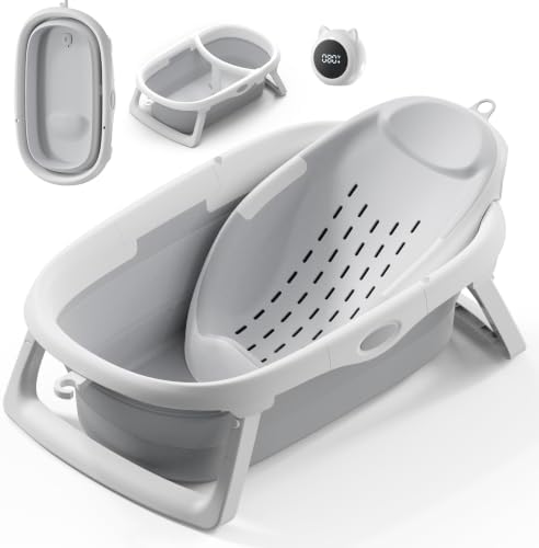 CheerTry 4-in-1 Collapsible Baby Bathtub by CheerTry
