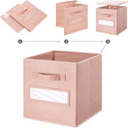 13x13x13 storage cube bins Fabric storage cubes - Image 4