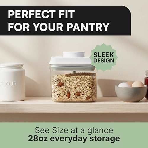 Bop Top Airtight Food Storage Containers | Pop-Top Lid | 3.5 Cups / 28 Oz - Image 2