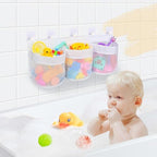 Bathroom Bath Toy Storage for Bathtub, Baby Bath Tub Toys Holder, Kids Mesh by Unknown