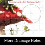Bath Tub Shower Mat, Washable Bathtub Floor Mats, Suction Cups and Drain Holes - Image 2