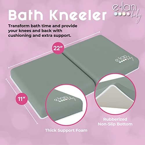Comfortable Baby Bath Kneeler and Elbow Rest Pad Set - Image 3