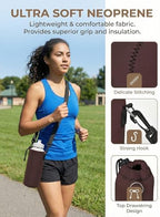 AUPET Water Bottle Bag Carrier, 24oz/32oz Insulated Neoprene bottle Sling - Image 2
