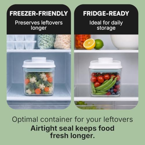 Bop Top Airtight Food Storage Containers | Pop-Top Lid | 2 Cups / 16 Oz - Image 3