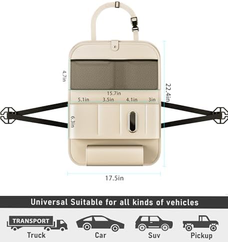 GMQ Backseat Car Organizer - Image 2