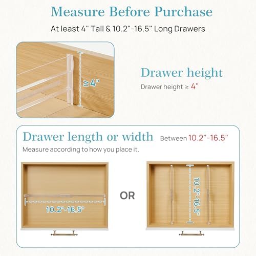 Vtopmart 12 Pack Drawer Dividers - Image 3