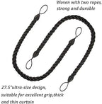BEL AVENIR Curtain Tiebacks Ropes Tie-Backs, Handmade Holdbacks - Image 3
