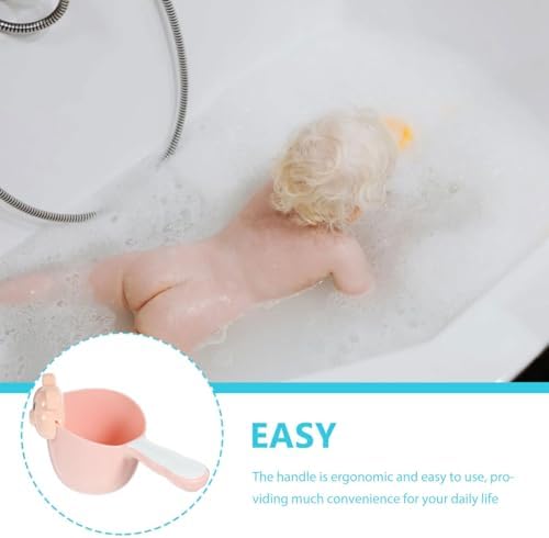 Kisangel Baby Shampoo Rinse Cup Baby Bath Rinser - Image 5