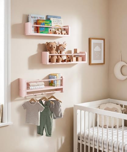 Nursery Book Shelves for Wall - Image 6