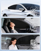 Car Window Shades-Side Window Sun Shades, UV Protection Breathable Spandex Baby - Image 4
