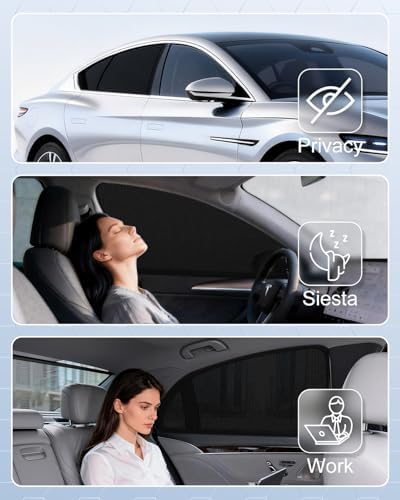 Car Window Shades-Side Window Sun Shades, UV Protection Breathable Spandex Baby - Image 4