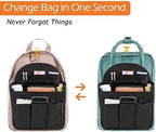 Surblue Backpack Organizer Insert Liner Hanging Travel Rucksack Purse and - Image 6