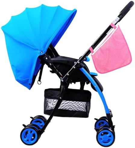 2 Pack Universal Side Sling Stroller Mesh Cargo Net, Side Sling Stroller Mesh - Image 5