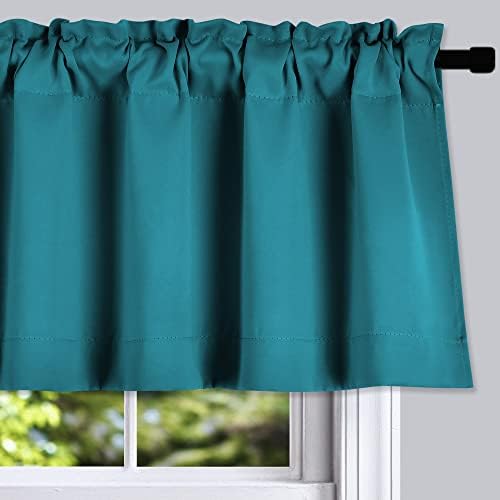 DONREN 12 Inches Long Valances for Windows - Image 2