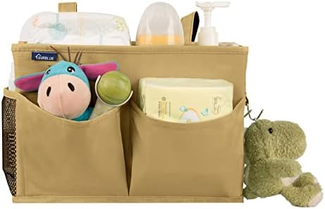 Surblue Bedside Caddy Hanging Organizer Bedside Storage Bag - Image 4