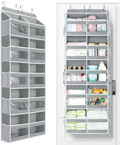 Yecaye 5-Tier Over The Door Organizer Dual-Column, 80lbs Load Over The Door by Yecaye