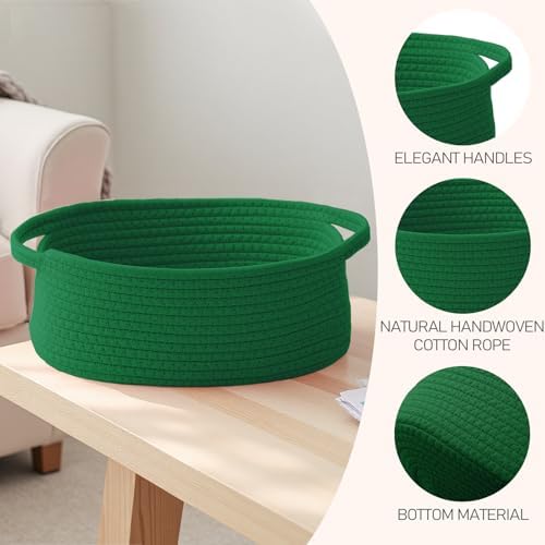 JMvicyroam Small Woven Basket, Empty Gift Basket - Image 3