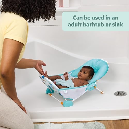 Bright Starts Disney Baby Nemo Foldaway 2-Position Baby Bath Seat, Adjustable - Image 3