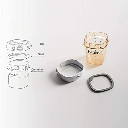 Hegen Easy to Clean Reuseable Breast Milk Storage - Image 3
