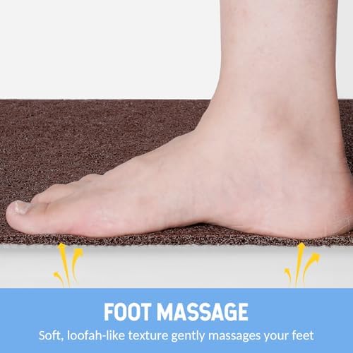 Hargiis Non-Slip Bathtub Mat, Anti Slip Shower Mat, Fast Drying Bathtub Mats - Image 5