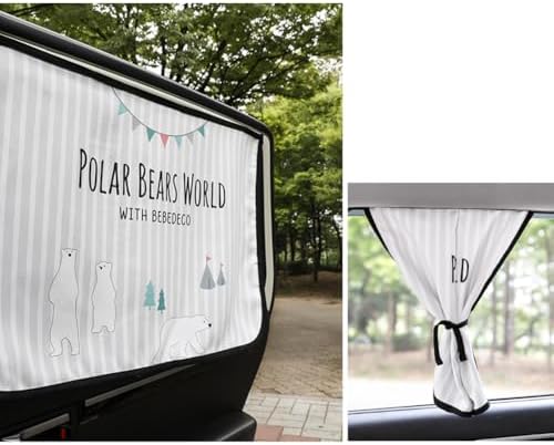 Magnetic Car Sun Shade Curtain for Side Window – Sun Blocker and UV Protector - Image 4