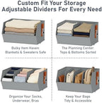 Hanging Closet Organizer Extra Large, Clothes Hanging Shelves - Image 5