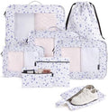 LIGHT FLIGHT 8 Set Packing Cubes by LIGHTFLIGHT