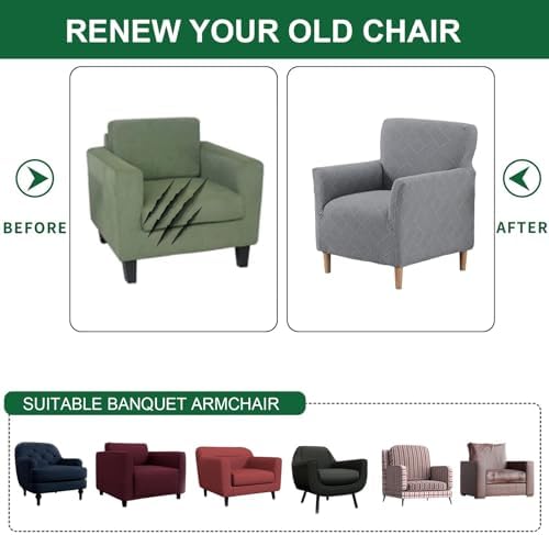 Stretch Chair Covers Armchair Slipcovers - Image 5