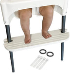 White IKEA High Chair Foot Rest, Compatible by Hosanna+Sales