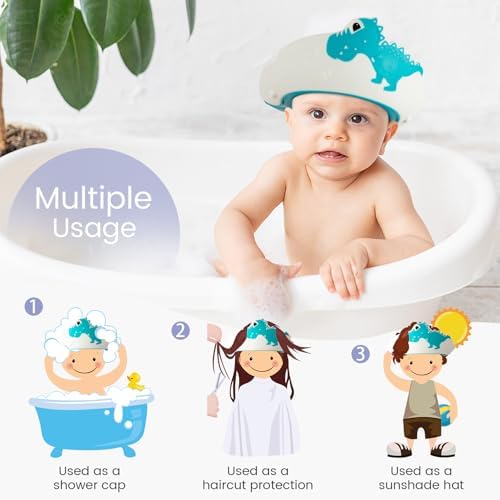 FUNUPUP Baby Shower Cap with Bath Rinse Cup - Image 4