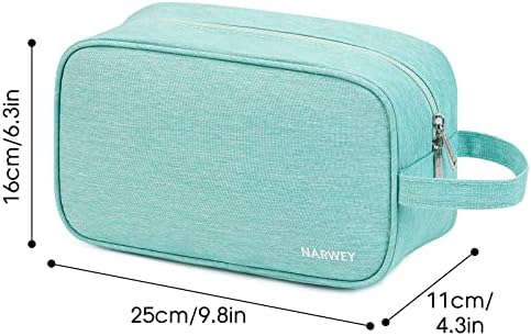 Narwey Travel Toiletry Bag for Women, Dopp Kit Men, Medicine Bag - Image 3
