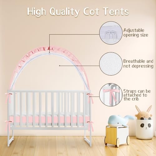 Crib Tent to Keep Baby from Climbing Out - Image 3