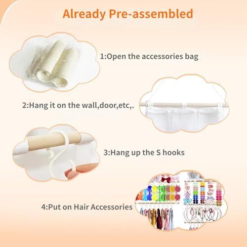 Headband Holder Hair Bows Organizer - Image 4