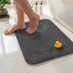 ITSOFT Memory Foam Bath Mat 24x16, Non Slip, Machine Washable, Quick Dry & by ITSOFT