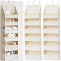 Criusia 2 Pack Over the Door Organizer, 6-Shelf Closet Hanging Storage by Criusia