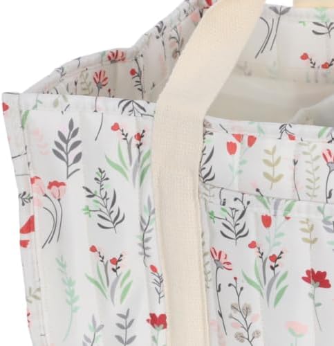 Woodland Diaper Caddy Organizer Stylish Nursery Storage Basket - Image 6