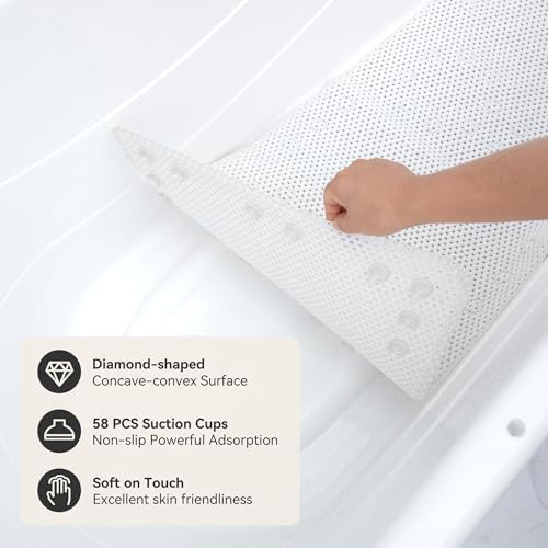 Bathtub Mat Non Slip, Soft Foam Bath Mat - Image 2