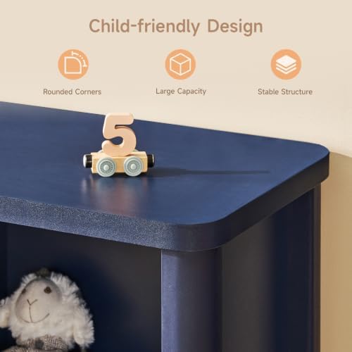 ONBRILL 6 Cube Storage Organizer Shelf, Bookshelf and Toy Storage Organizer - Image 6