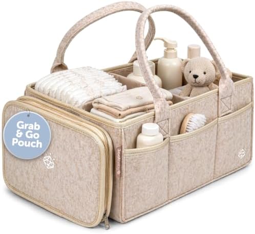 Jool Baby Tag-Along Diaper Caddy – Nursery Storage Organizer by Unknown