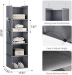 YOUDENOVA Hanging Closet Organizer and Storage - Image 3