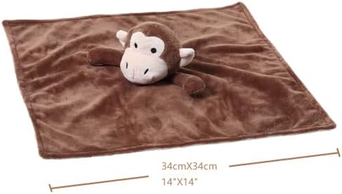 CREVENT Cozy Plush Baby Security Blanket, Loveys - Image 4